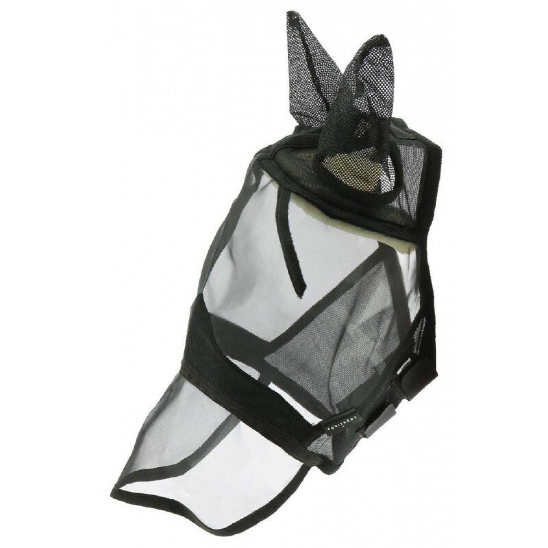 Máscara anti-voo para cavalos Equithème Confort