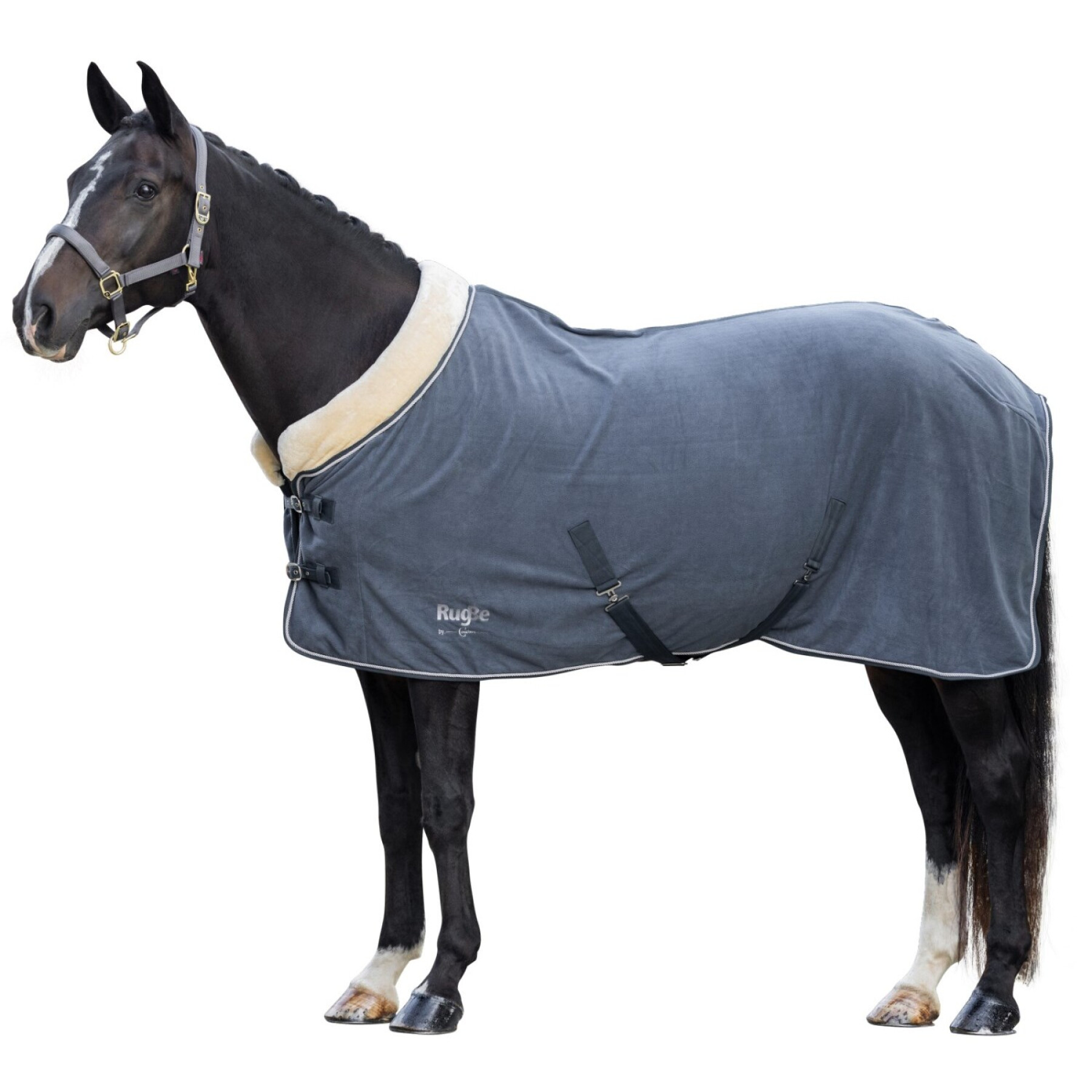 Manta de lã para cavalos Covalliero RugBe Royal