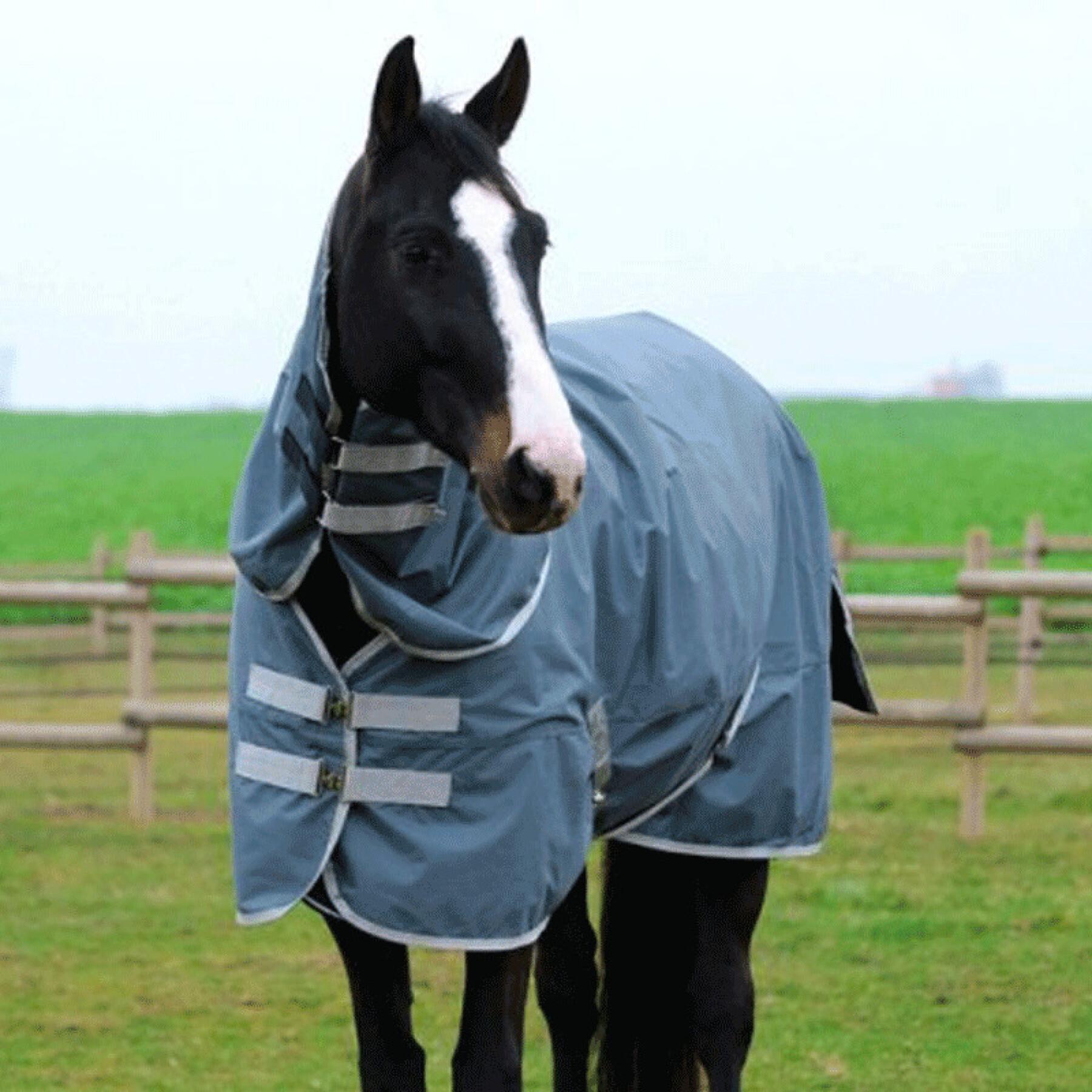 Protetor de pescoço para cavalos para cavalos Equithème Tyrex 600D