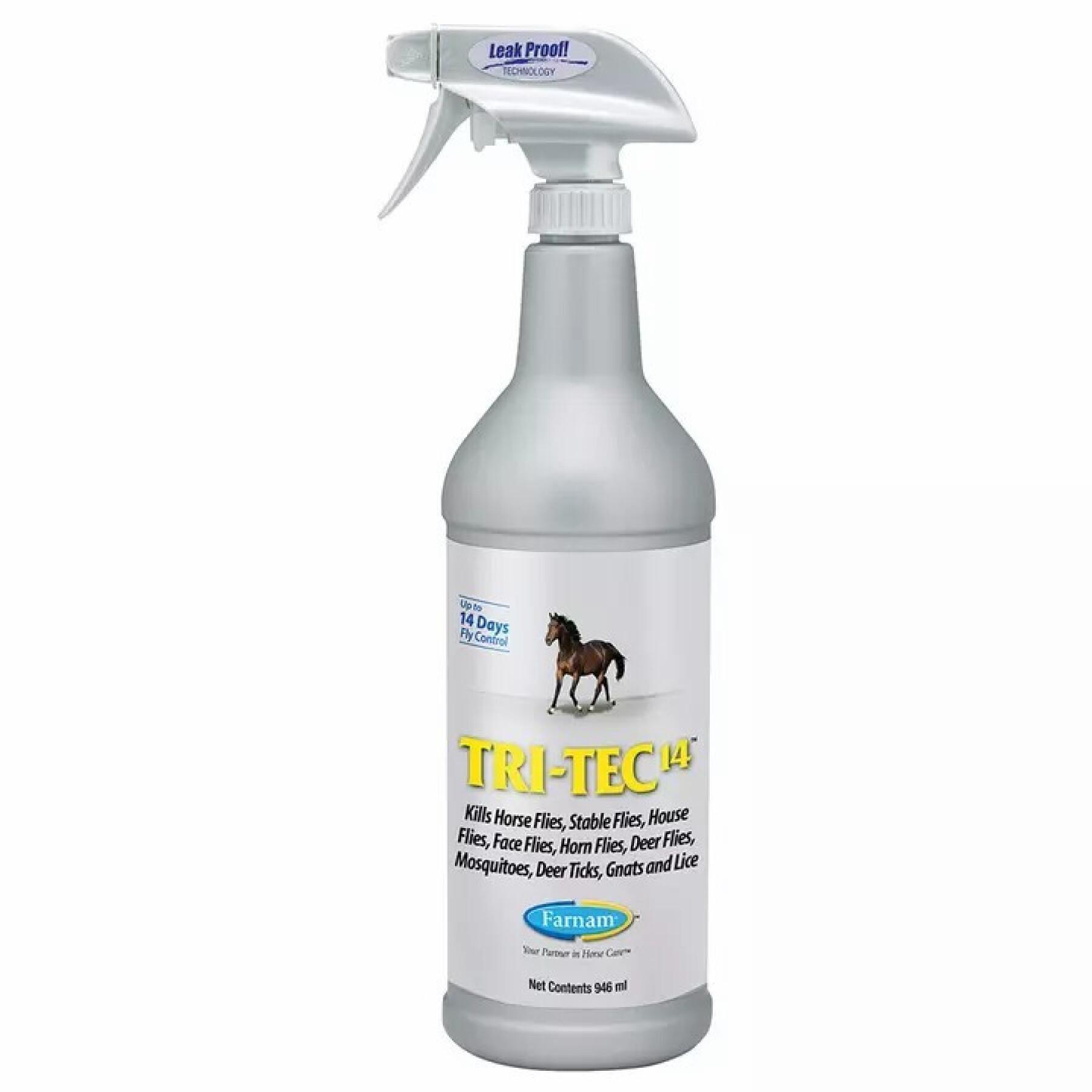 Spray anti-insectos para cavalos Farnam Tri Tec