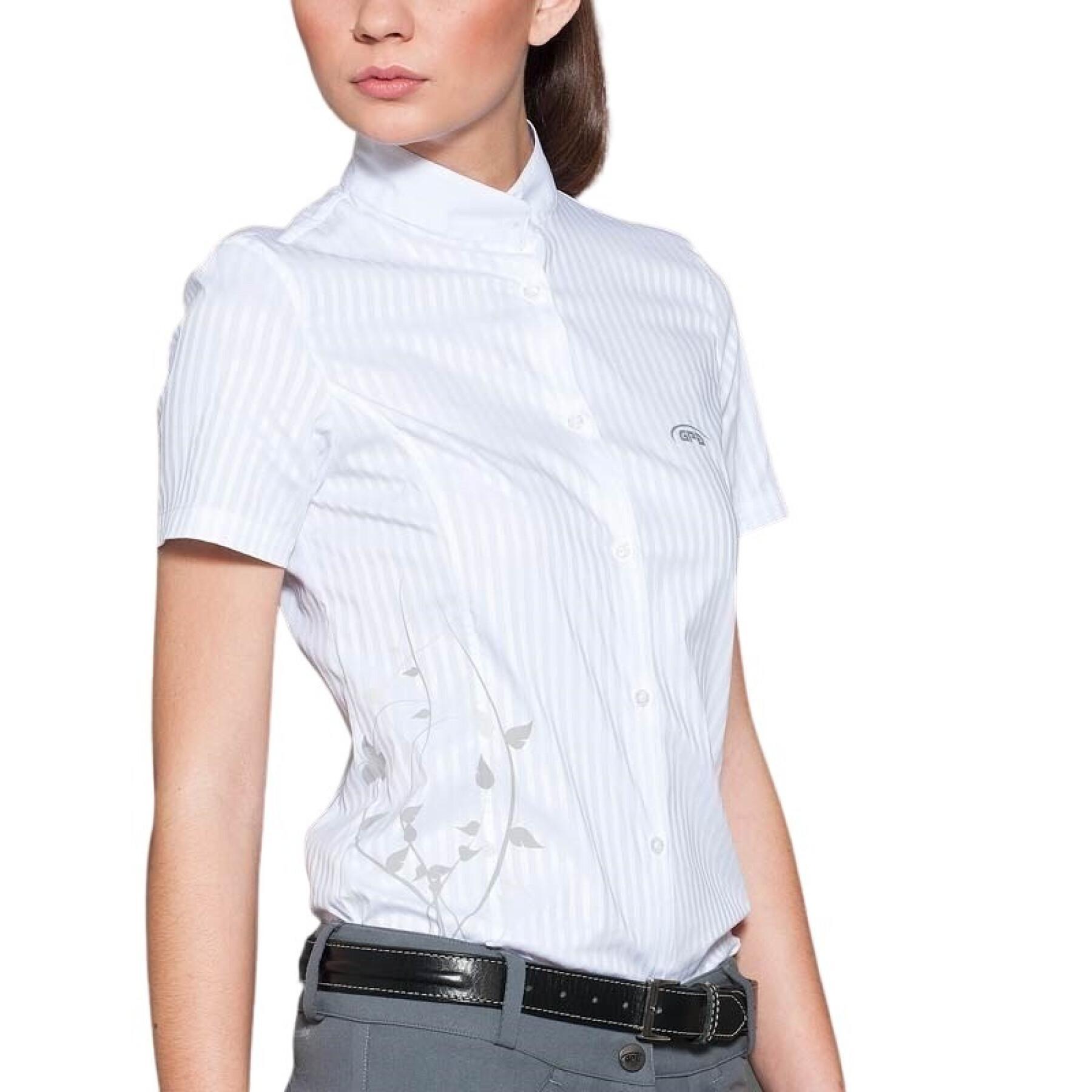 Camisa de manga curta para mulheres a montar GPA Flow
