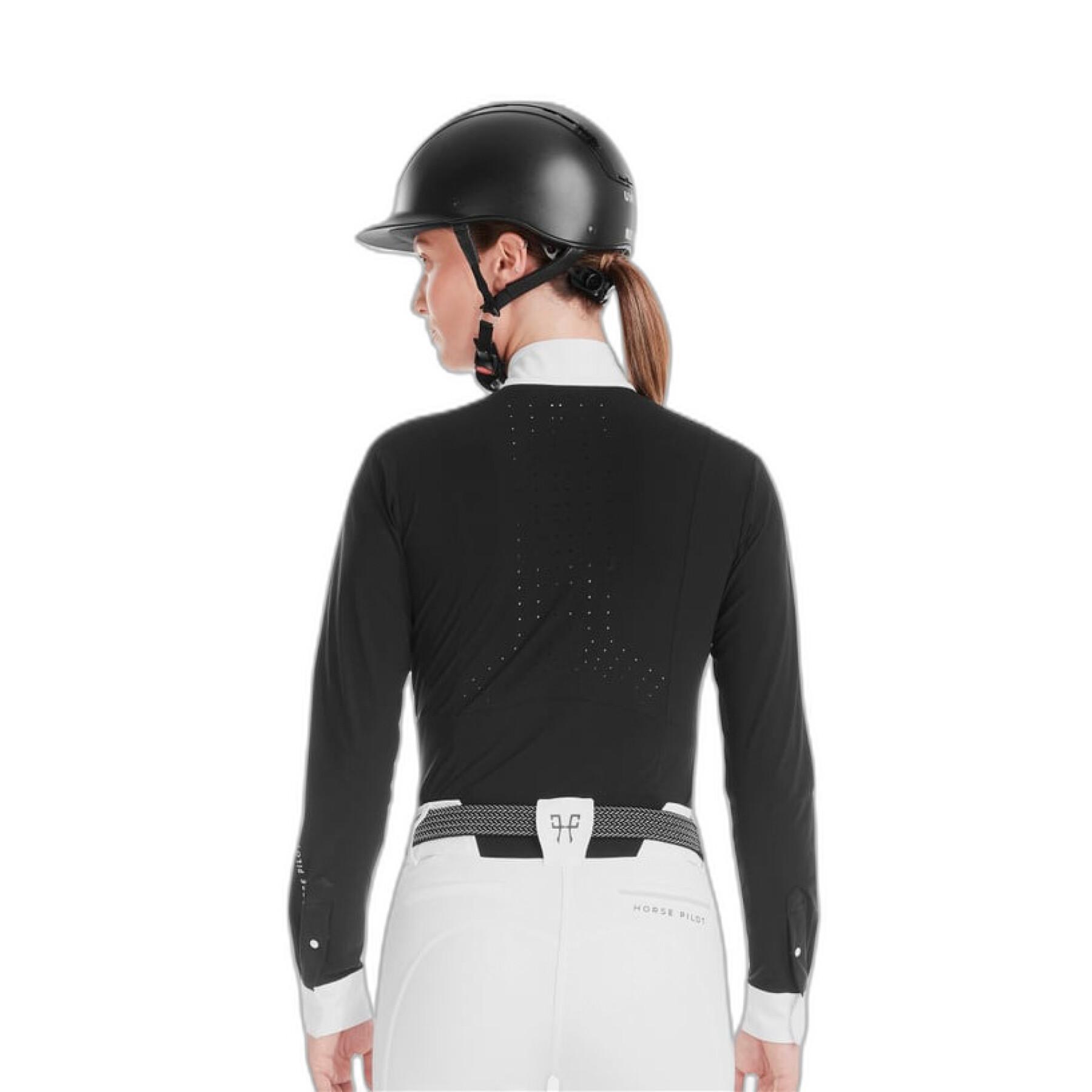 Camisa de equitação feminina Horse Pilot Monica