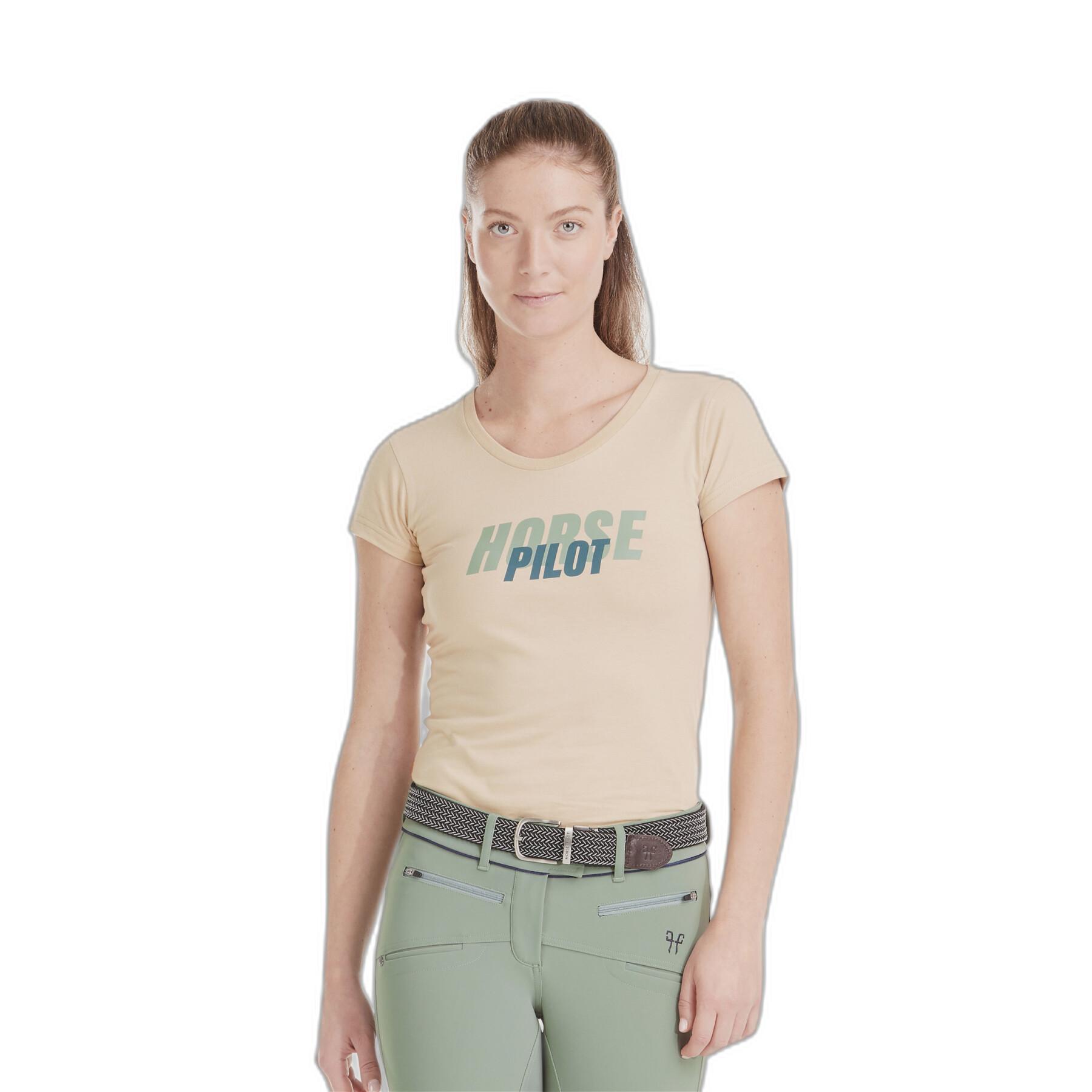 T-shirt de mulher Horse Pilot Team
