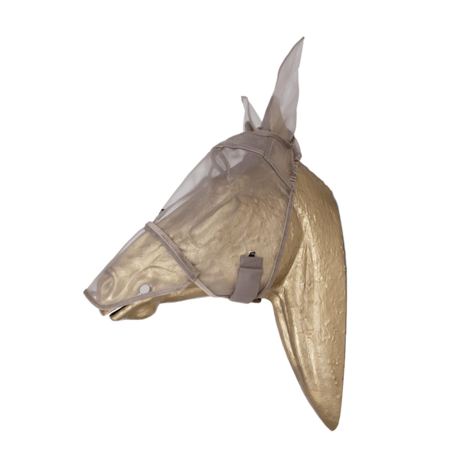 Máscara anti-moscas para cavalos com orelhas e focinho anti-uv Kentucky Classic
