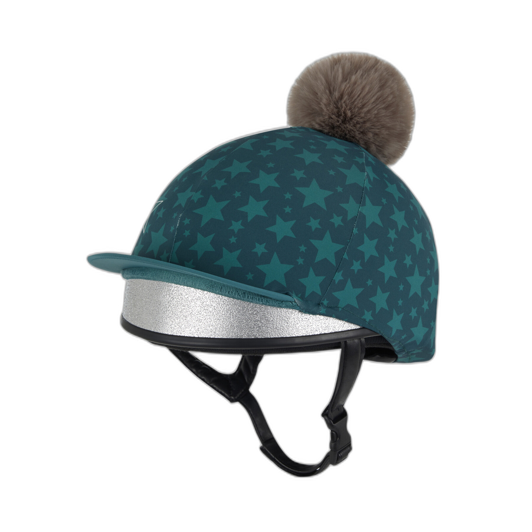 Chapéu de cozinheiro para capacete de equitação de rapariga LeMieux Mini Silk