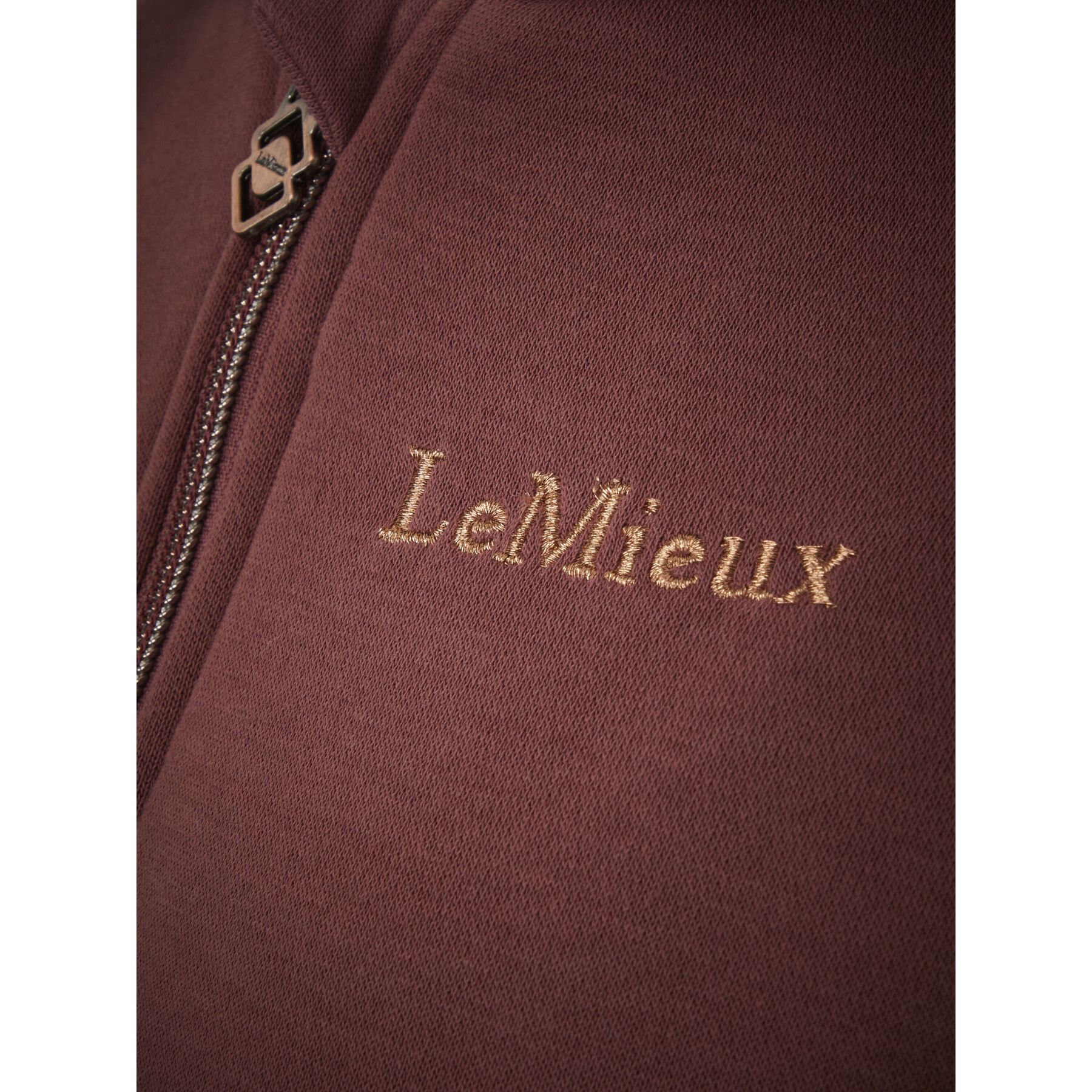 Camisola com capuz forrada a sherpa para mulher LeMieux