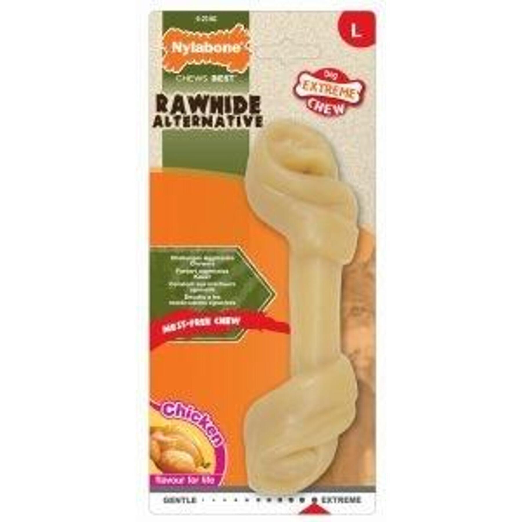 Brinquedo de cão Nylabone Extreme Chew - Knot Original Flavour Chicken L