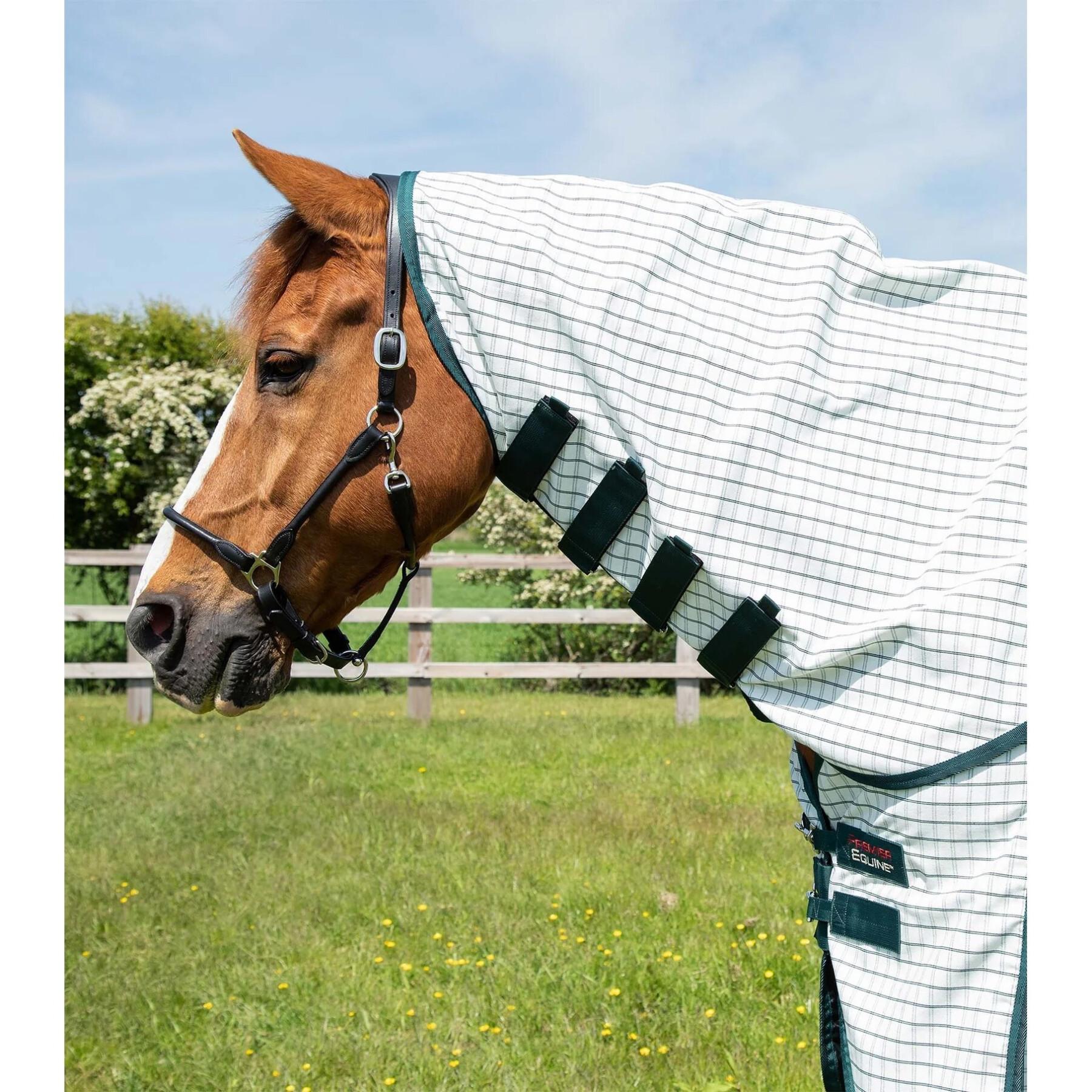 Protetor de pescoço para cavalos de cavalo de algodão com capa de pescoço Premier Equine