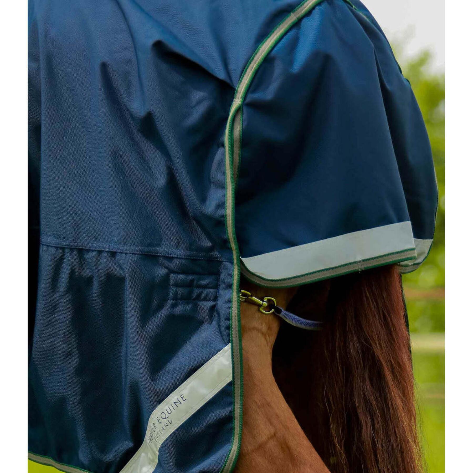 Manta para cavalo ao ar livre com cobertura de pescoço Premier Equine Titan 40 g