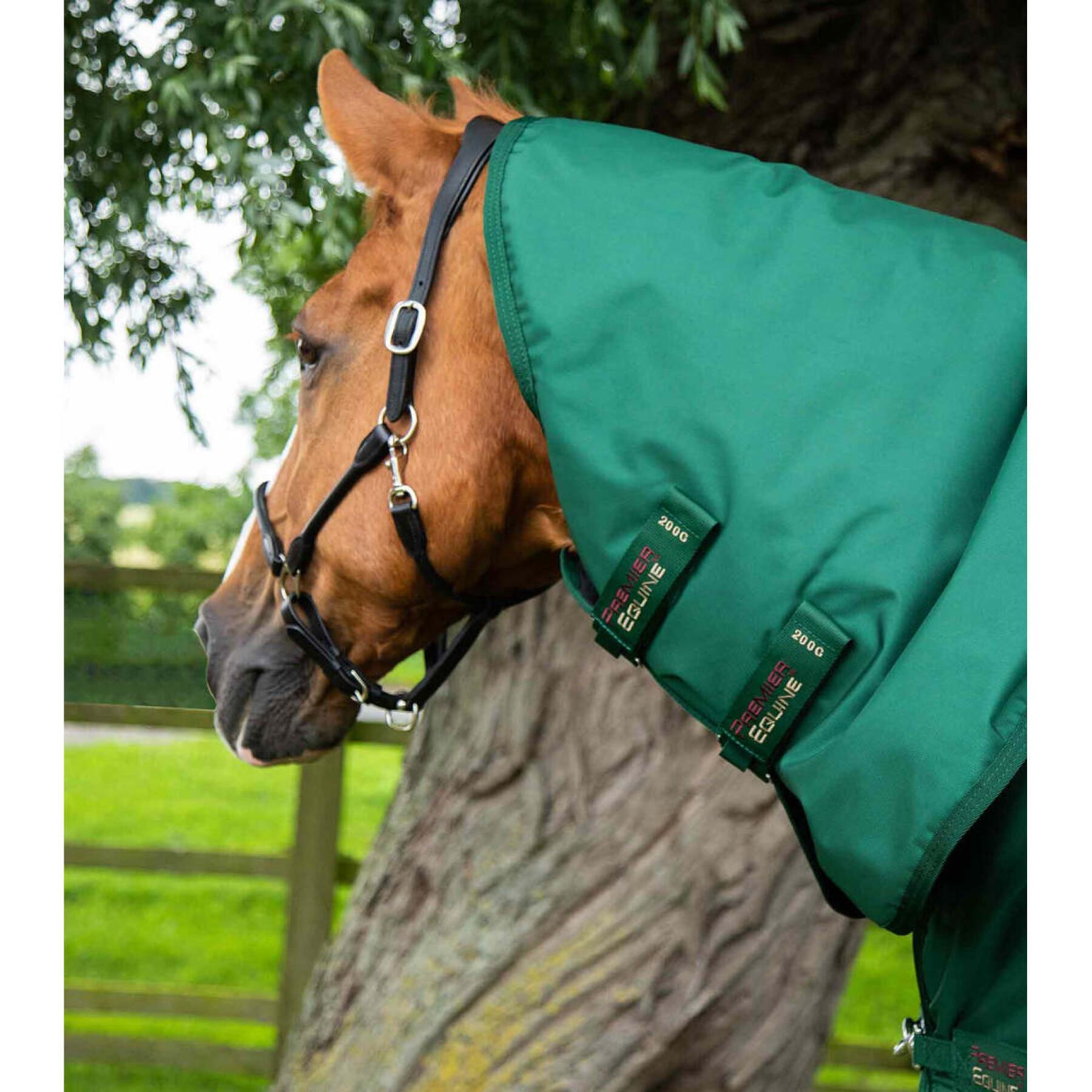 Protetor de pescoço para cavalos impermeável para cavalos com capa de pescoço Premier Equine Buster Storm Classic 220 g