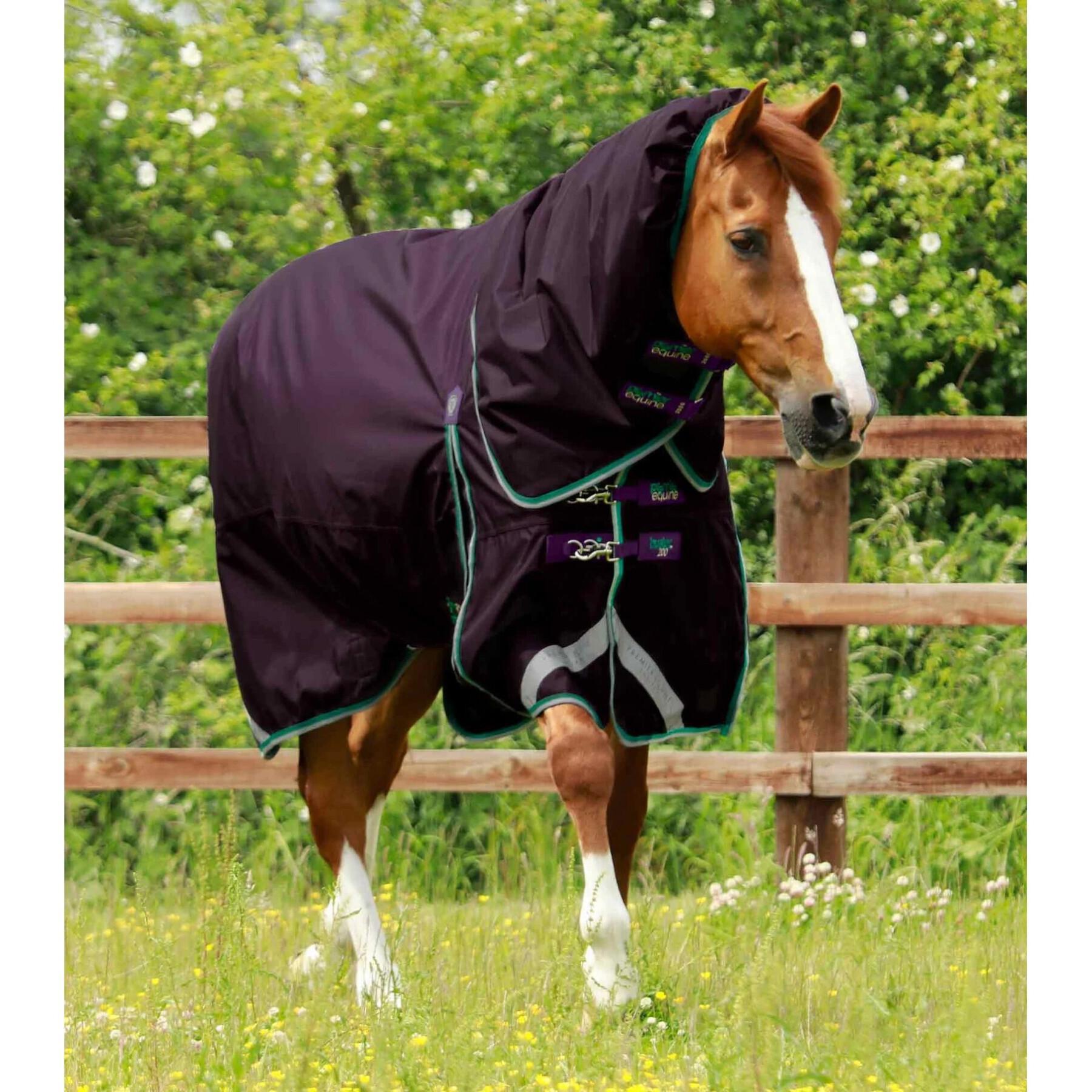 Protetor de pescoço para cavalos impermeável para cavalos com capa de pescoço Premier Equine Buster 200 g