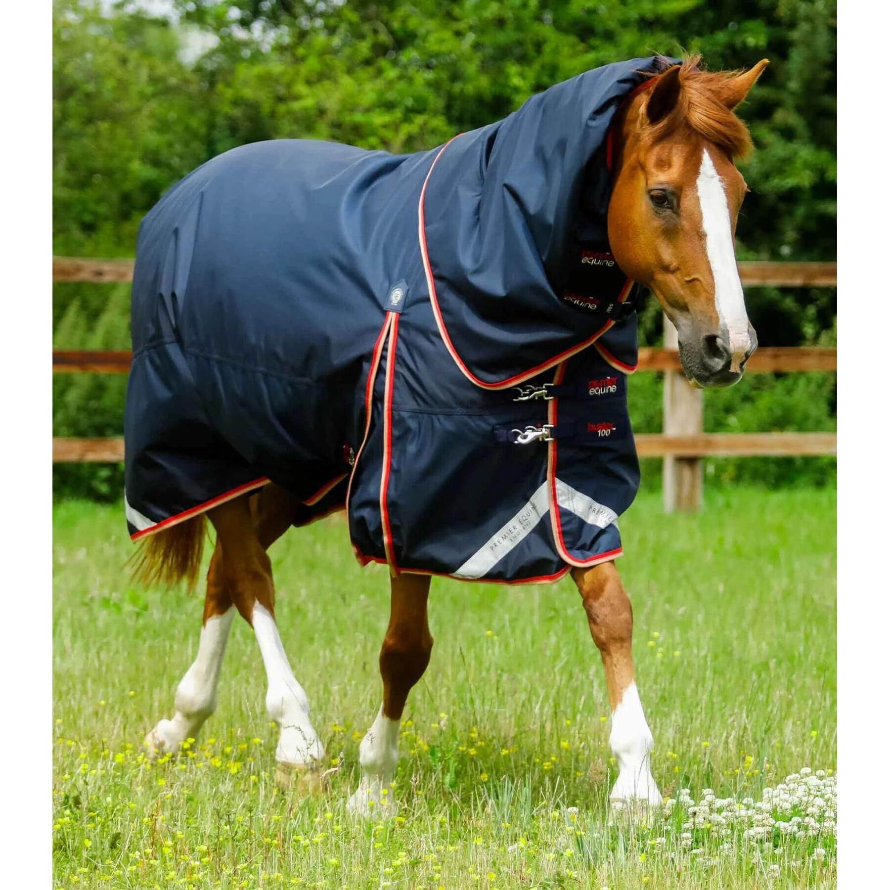 Protetor de pescoço para cavalos impermeável para cavalos com capa de pescoço Premier Equine Buster 100 g