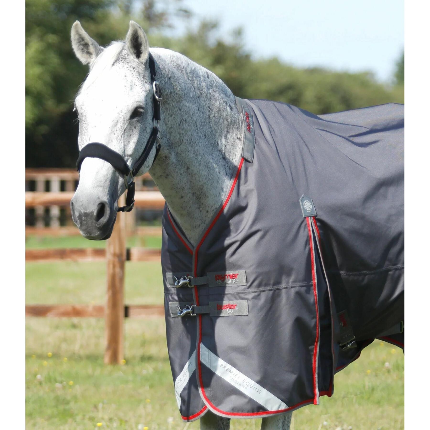 Protetor de pescoço para cavalos impermeável para cavalos com capa de pescoço Premier Equine Buster 50 g