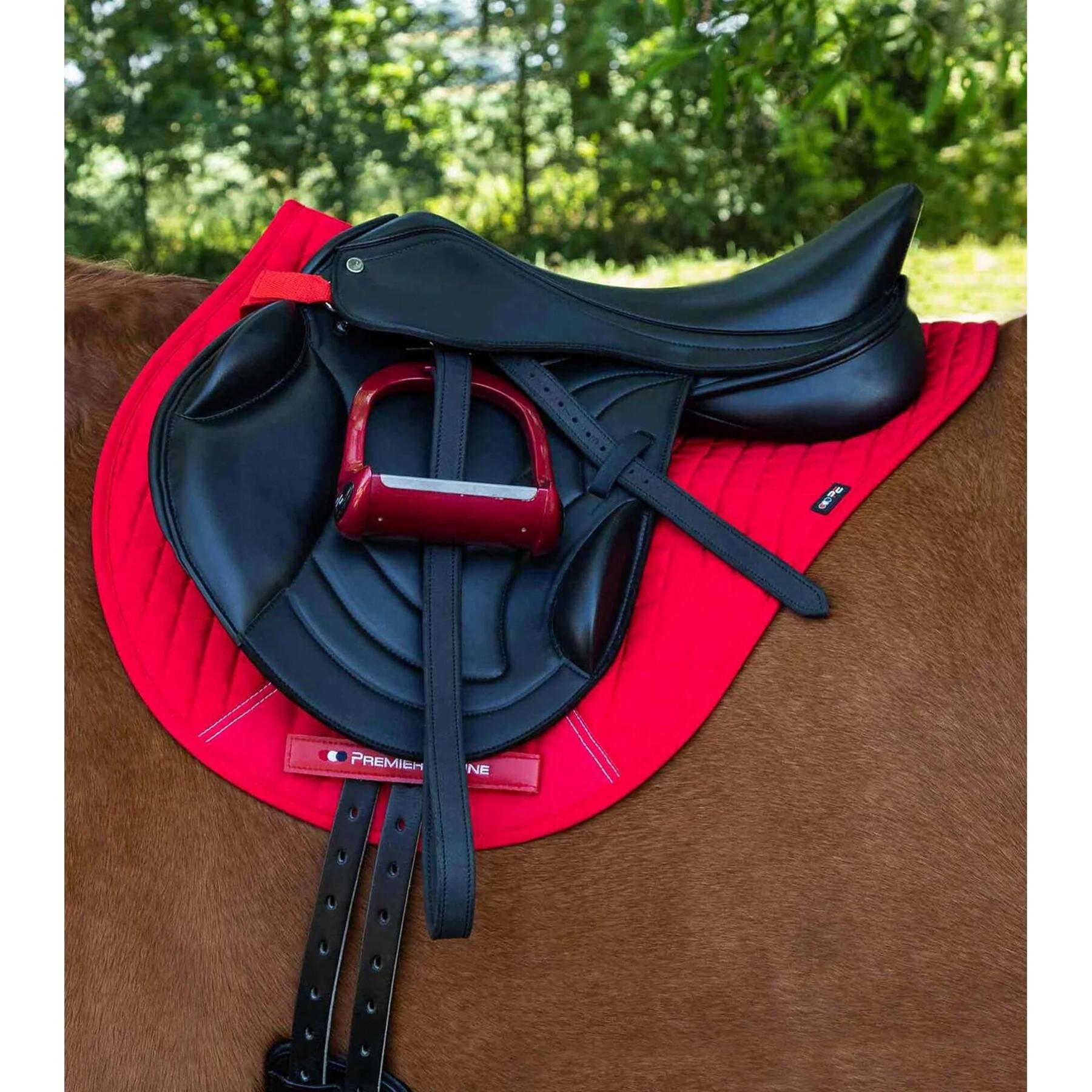 Almofada de sela para cavalos em algodão simples Premier Equine Close Contact X- Country