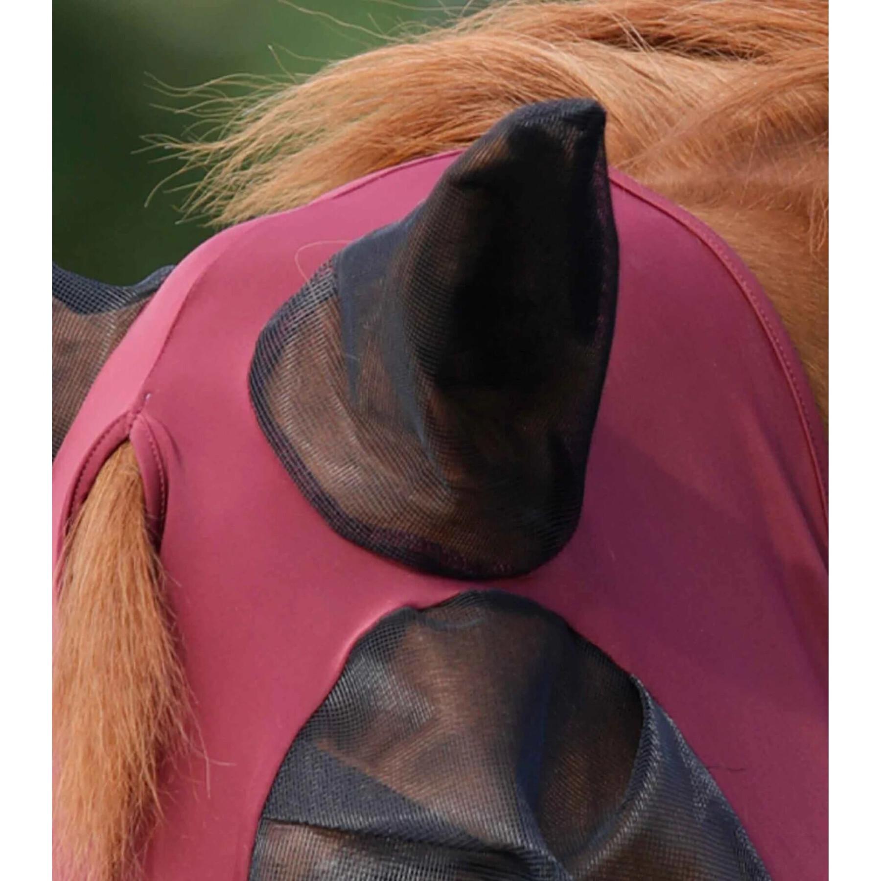 Máscara anti-voo para cavalos Premier Equine Comfort Tech Lycra