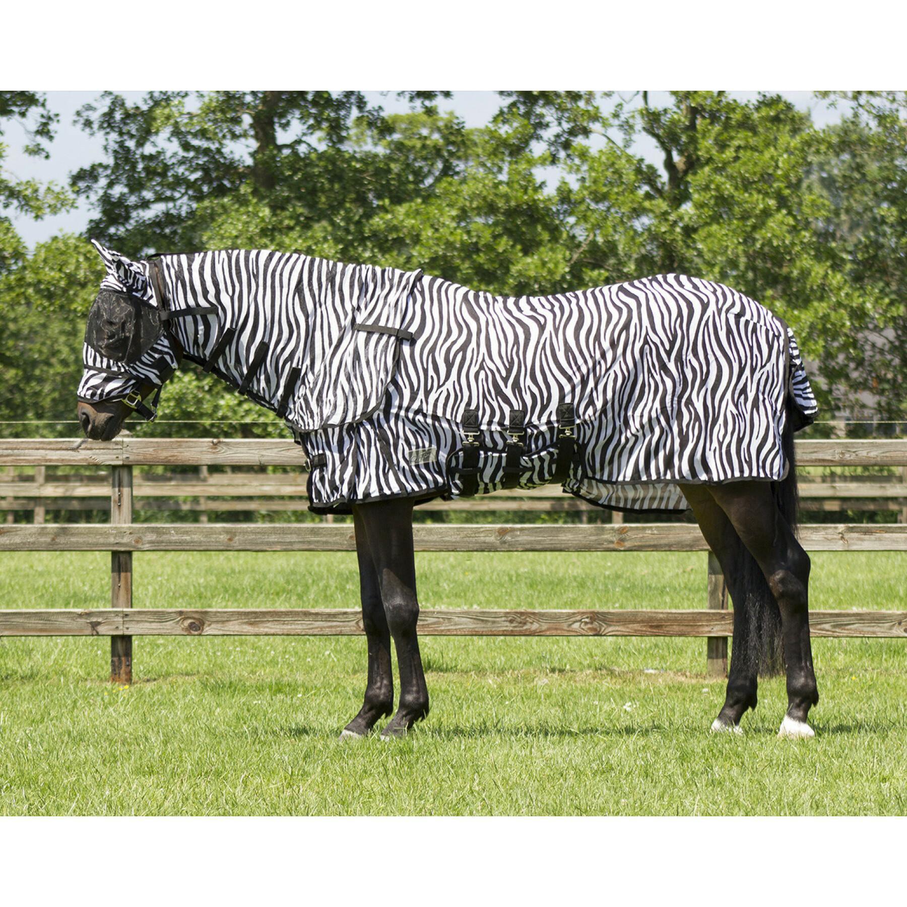Camisa de cavalo QHP zebra