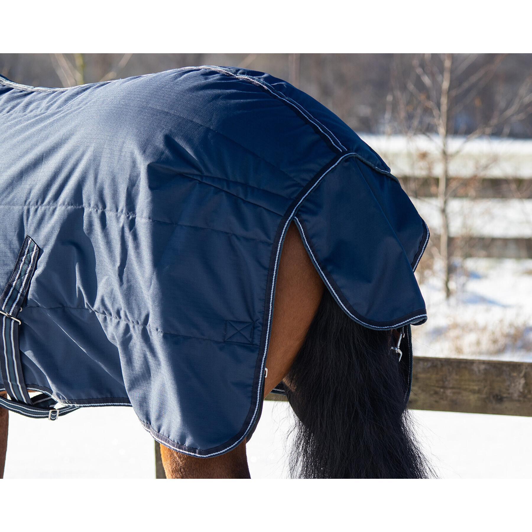 Manta estável para cavalos com ombros cortados QHP 200 g