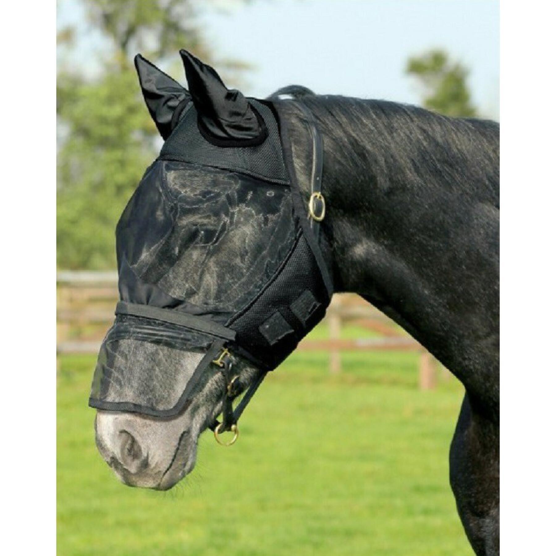 Máscara anti-voo para cavalos QHP