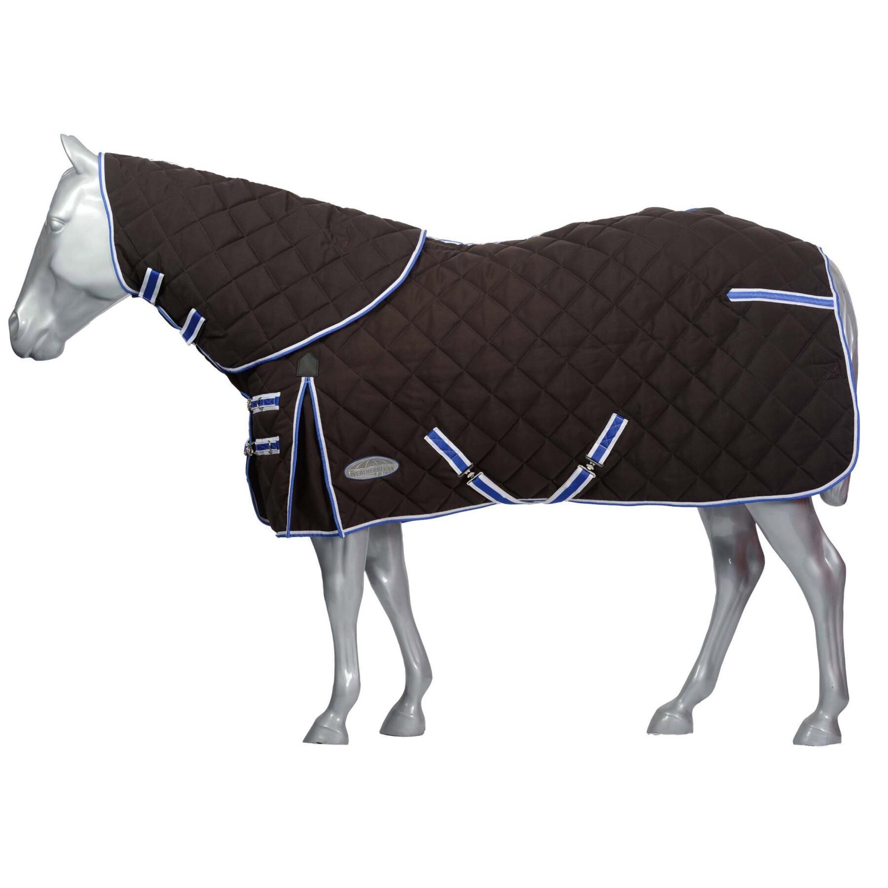 Tapete para cavalos com cobertura de pescoço amovível Weatherbeeta Comfitec 1000D Diamond Quilt 350g