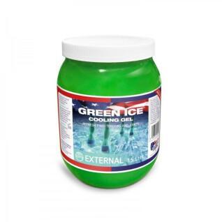 Gel refrescante para cavalos Equine America green ice 1,5 l