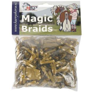 Ligadura elástica para cavalos Harry's Horse Magic braids, zak