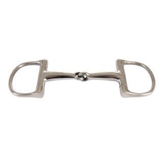 2 anéis de d-ring de cavalo com junta giratória em aço inoxidável Horka