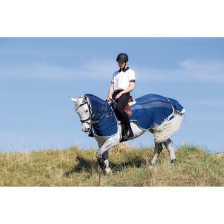 Protetor de pescoço para cavalos de mosca de cavalo com cobertura de pescoço Horseware Amigo Flyrider