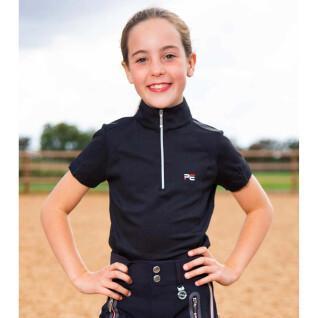 Camisa técnica de equitação para raparigas Premier Equine Mini Remisa