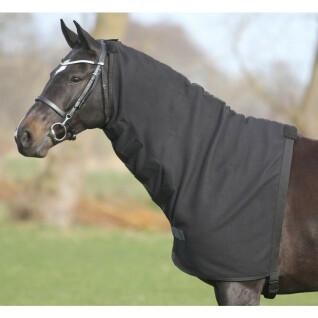 Protetor de pescoço para cavalos de velo de cavalo com correias QHP