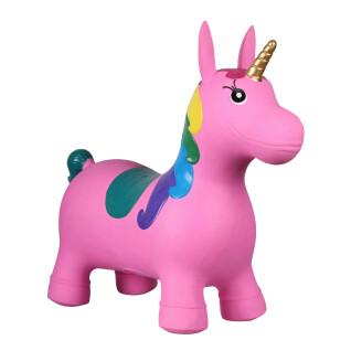 Brinquedo de cavalo QHP Jumpy Unicorn
