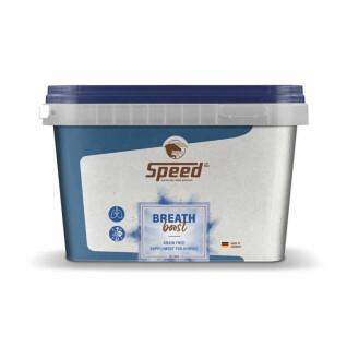 Suplemento alimentar para o tracto respiratório dos cavalos Speed Breath Boost