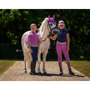 Legging de equitação full grip para rapariga QHP Gwenn