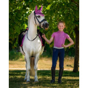 Legging de equitação full grip para rapariga QHP Gwenn