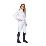Camisa de equitação de competição feminina Sabbia Bianca Lucine